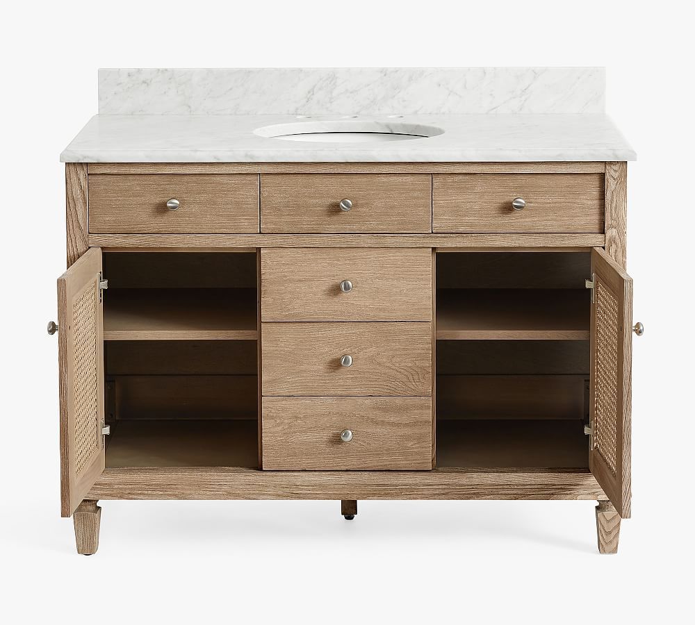 Sausalito 46" Single Wide Sink Vanity | Pottery Barn (US)