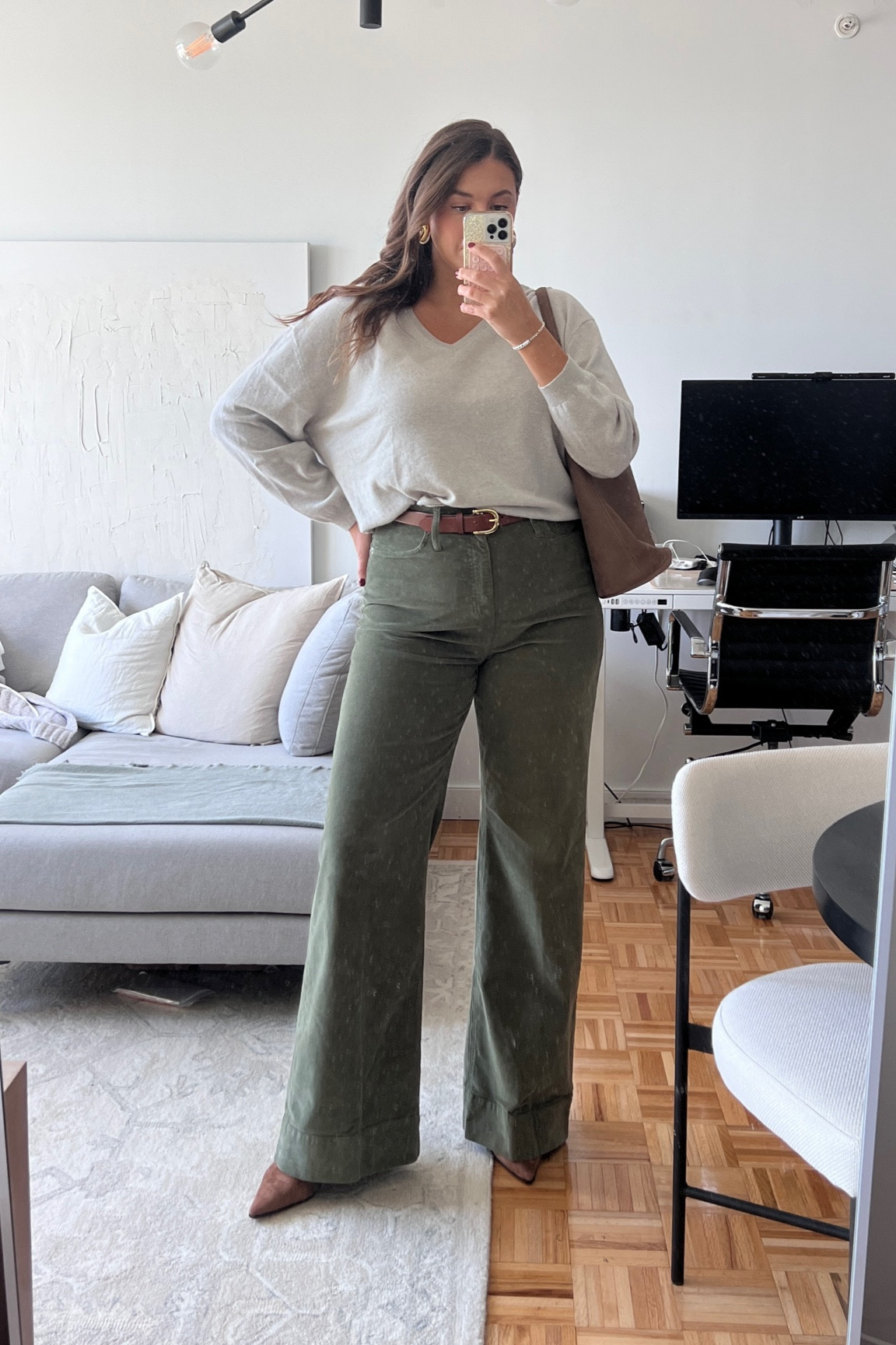 J. Crew fall outfit idea with wide leg corduroy pants and cashmere sweater 

#injcrew @jcrew

Injcrew j. Crew | midsize fall | size 10 fashion | size 10 | Tall girl outfit | tall girl fashion | midsize fashion size 10 | midsize | tall fashion | tall women | 

#LTKStyleTip #LTKMidsize #LTKWorkwear