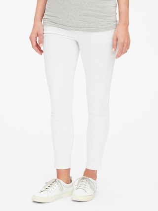 Maternity Full Panel True Skinny Ankle Jeans | Gap US