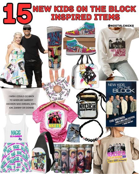 New Kids On The Block Items
#newkids #newkidsontheblock #80s #90s #2000s