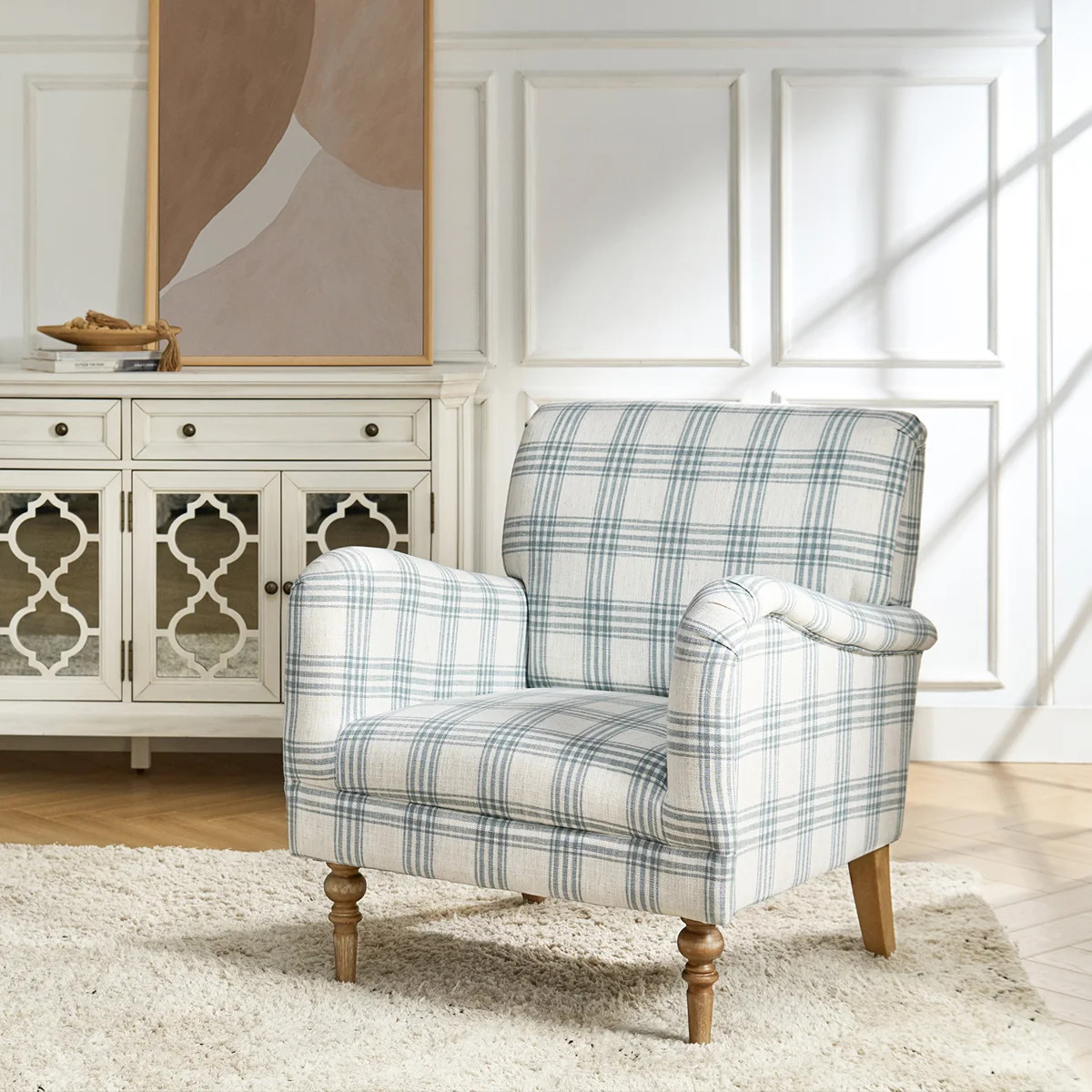 Arching Upholstered Armchair | Wayfair North America