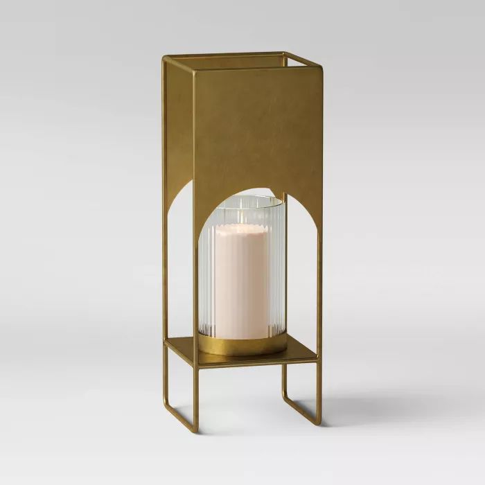 Modern Brass Candle Holder - Project 62™ | Target