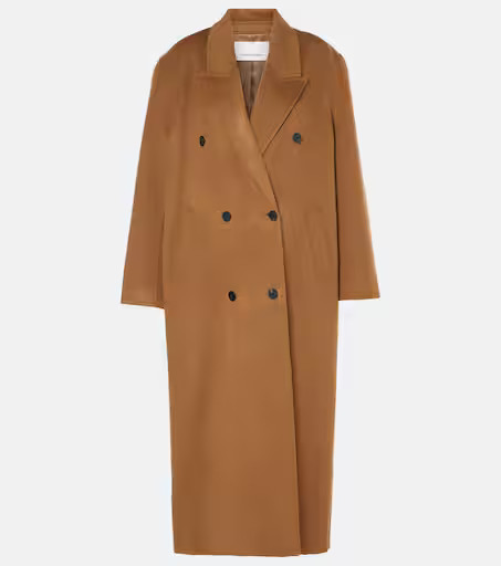 The Frankie Shop Gaia double-breasted wool-blend coat | Mytheresa (US/CA)