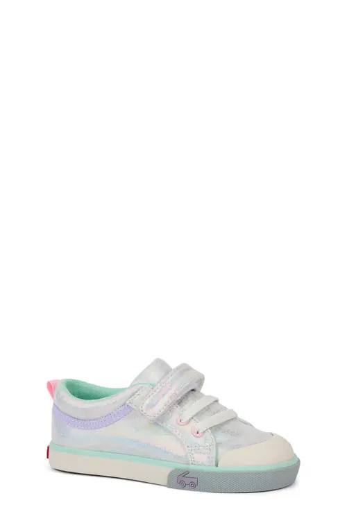 See Kai Run Kristin Sneaker in Silver Metallic at Nordstrom, Size 9.5 | Nordstrom