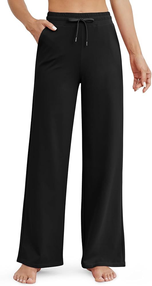 G4Free Wide Leg Yoga Pants for Women Loose Casual Sweatpants Drawstring Comfy Lounge Pajama Pants... | Amazon (US)