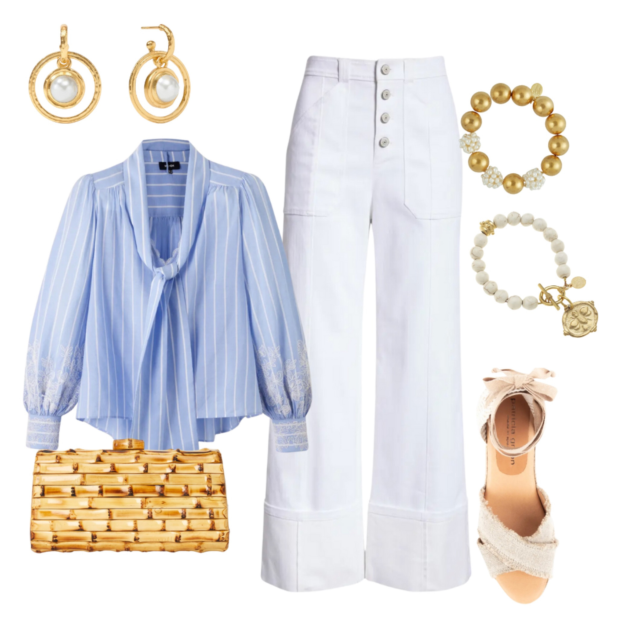 Perfect springtime outfit to wear to a ladies lunch!  

#LTKover40 #LTKstyletip #LTKSeasonal