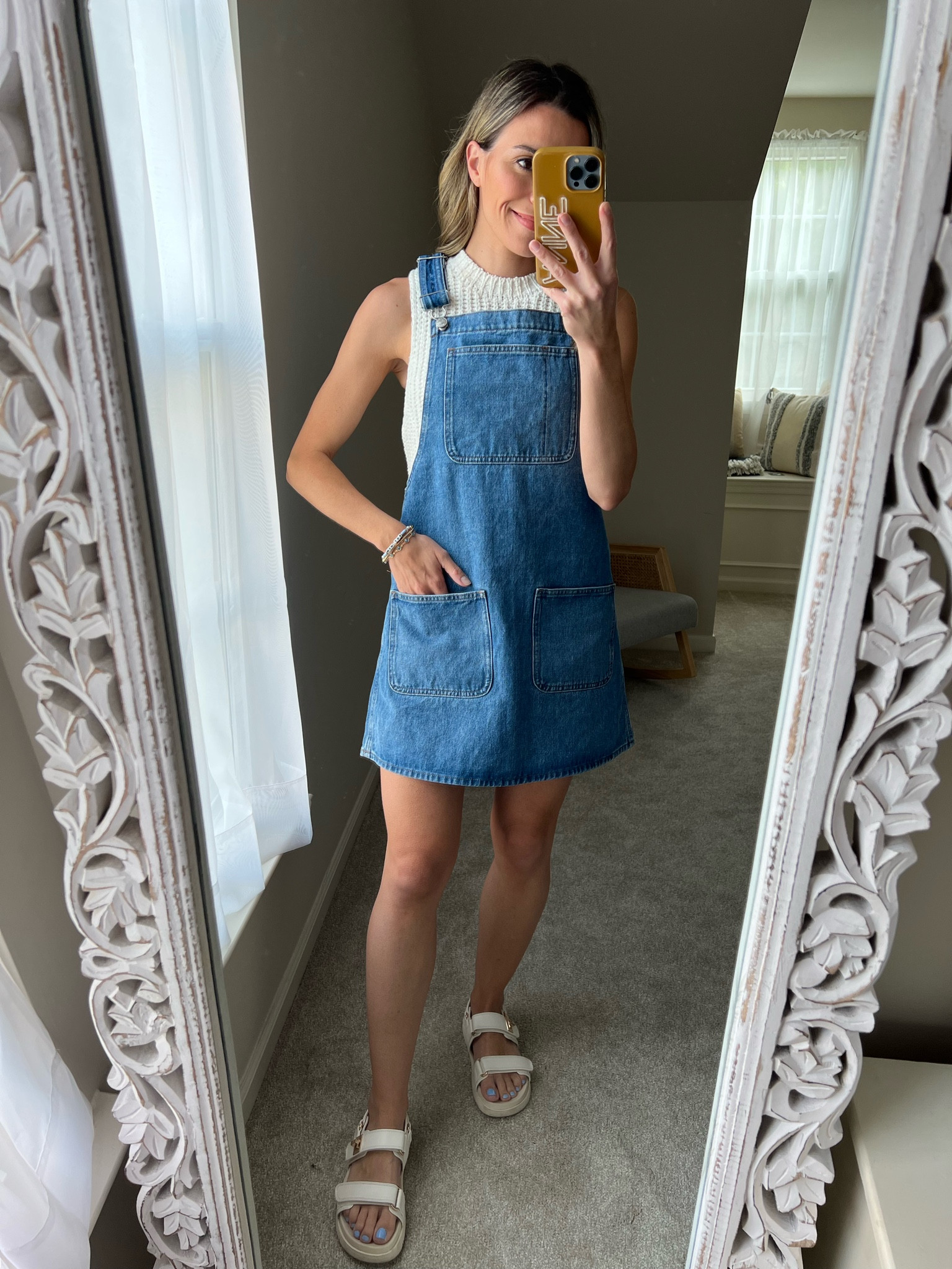 denim dungaree dress outfit ideas Discover 33 denim pinafore and how to style denim pinafore ideas