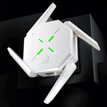 2025 WiFi Extender-Wireless Signal Repeater Booster,Covers Up to 10000 Sq.ft - 1200Mbps Wall-Through Strong WiFi Booster,WiFi Amplifier,WiFi Extenders Signal,Dual Band 2.4GHz & 5GHz Wireless Repeate | Walmart (US)