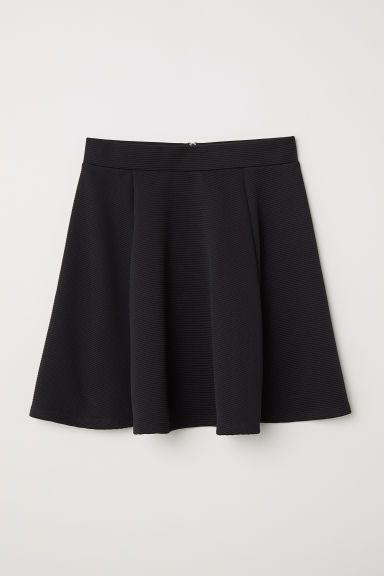 H & M - Circle Skirt - Black | H&M (US + CA)