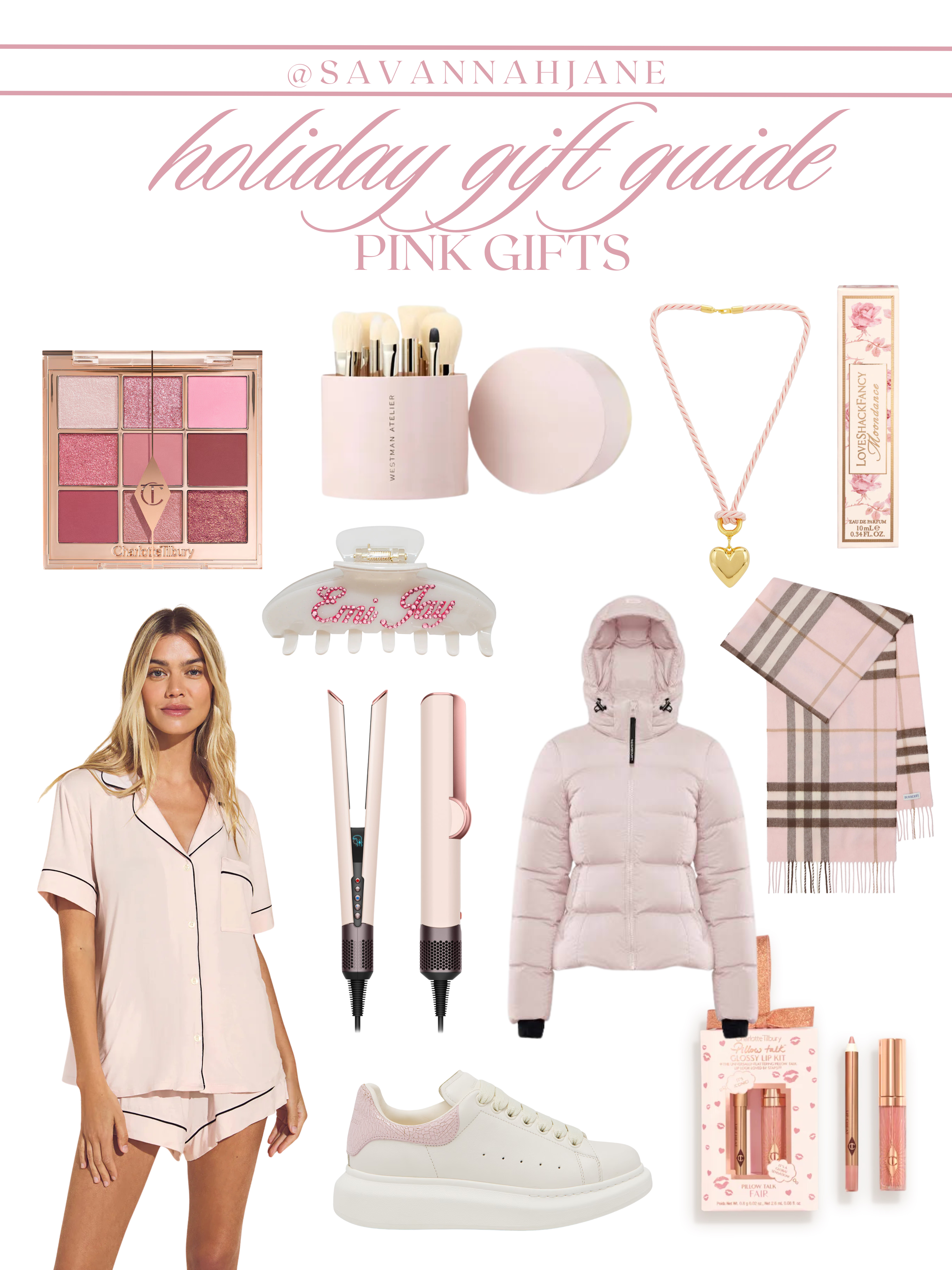 Pink Christmas Gift Guide 💗 chic gift guide | pink gift guide | pink holiday gifts | pink holiday gift guide | chic gifts for her | teen girl gift guide | teen girl gift ideas | preppy gift guide | preppy gift ideas | eberjey pajamas | loveshackfancy perfume | loveshackfancy gift guide | trending makeup products | trending beauty | beauty gift guide | Christmas gift guide | Christmas gift ideas  

 

#LTKGiftGuide #LTKHoliday #LTKU