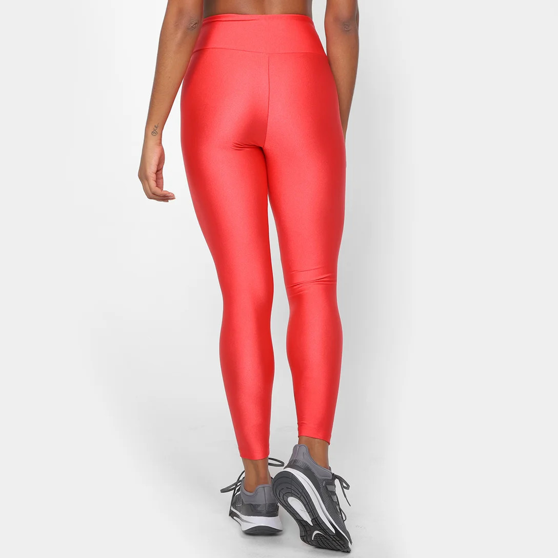 Calça Legging Adidas Solid Lam Feminina - Rosa | Netshoes (BR)