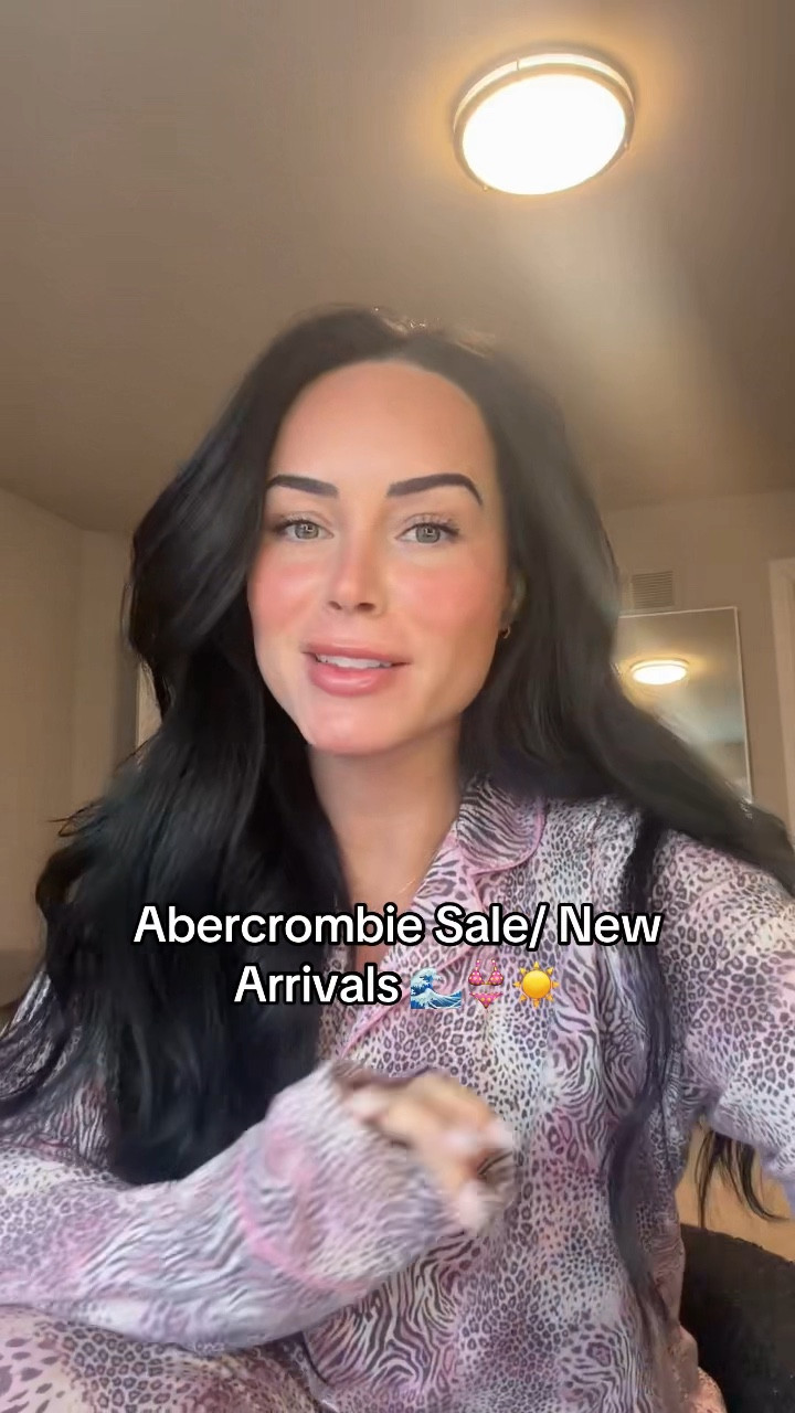 @abercrombie new arrivals 😍 and they are having a sale. Here’s what I’d pick up before spring break. 

I will have these🔗 on my LTK in the Abercrombie section. 

#LTKSaleAlert #LTKgrwm #LTKootd