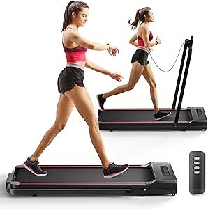 Freepi Treadmill-Under Desk Treadmill-2 in 1 Folding Treadmill-Walking pad-Treadmill 340 lb Capac... | Amazon (US)