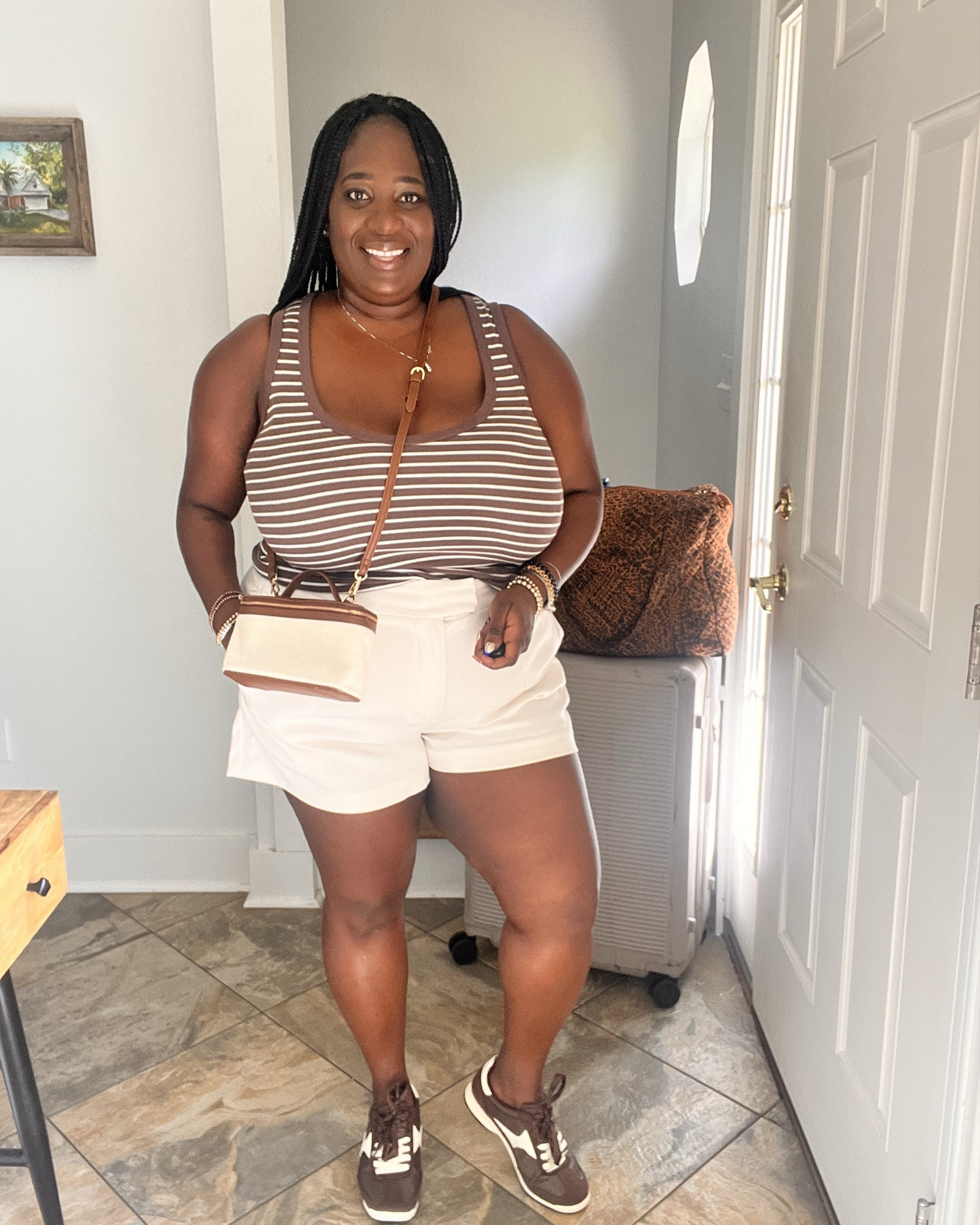 Rolling through the airport like I own the gate ✈️🤎 Mocha on mocha, and yes—this is my ‘I might upgrade myself’ outfit. Linked it all so y’all can twin while traveling cute. #BookedAndBusy #TravelDaySlay

#LTKStyleTip #LTKPlusSize #LTKTravel