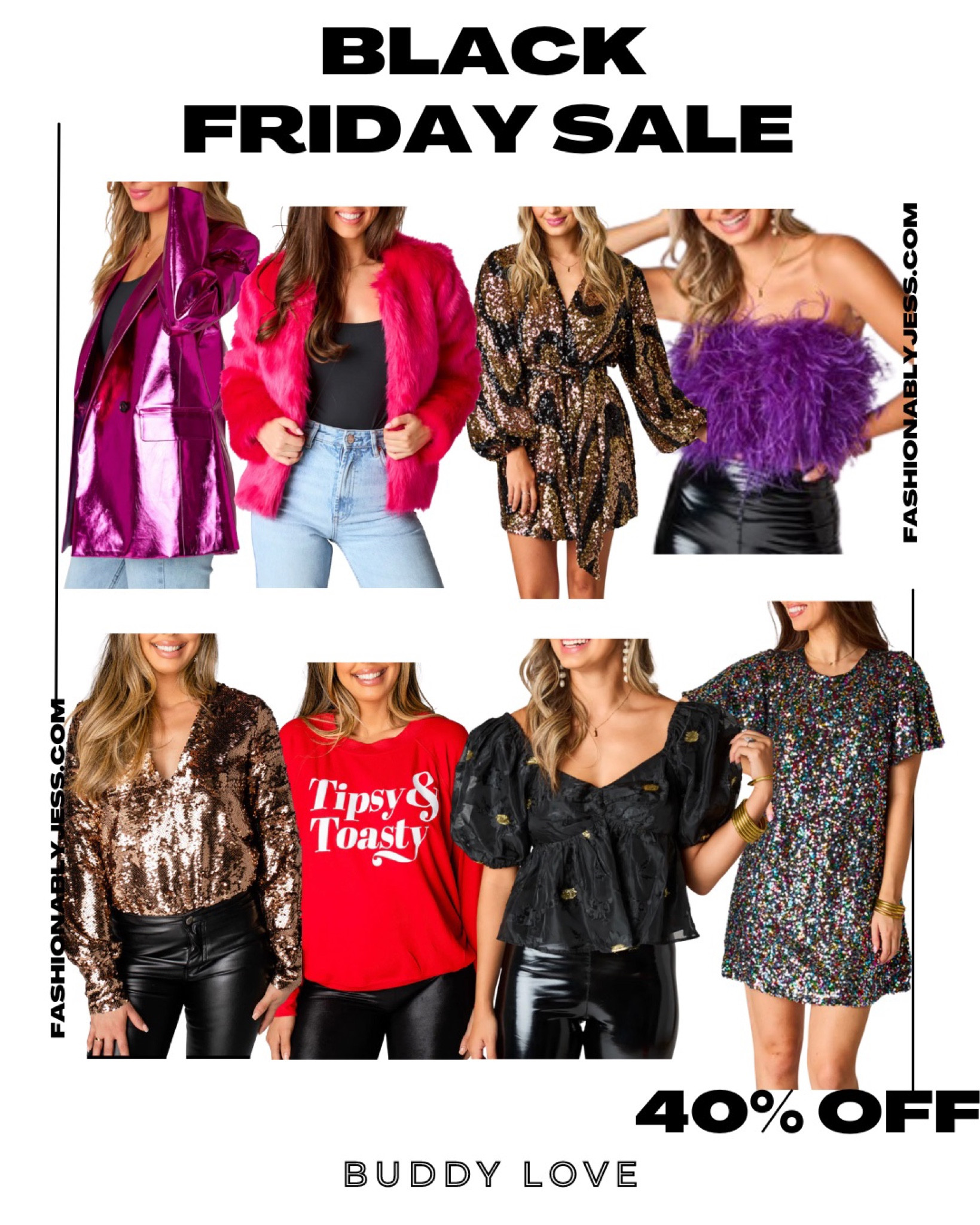 Happy Cyber Monday!! Shop this amazing Buddy Love sale to get 40% off! Perfect if you’re looking for a holiday outfit or holiday dress! So many cute and stylish outfits to choose! 

#LTKHoliday #LTKGiftGuide #LTKCyberweek