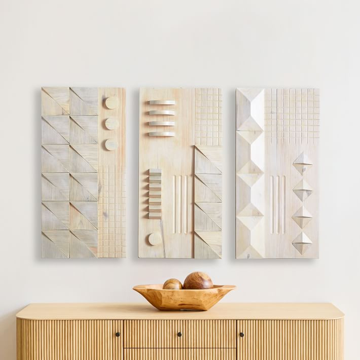 Hand Cut Wood Dimensionl Wall Art by Diego Olivero | West Elm CA