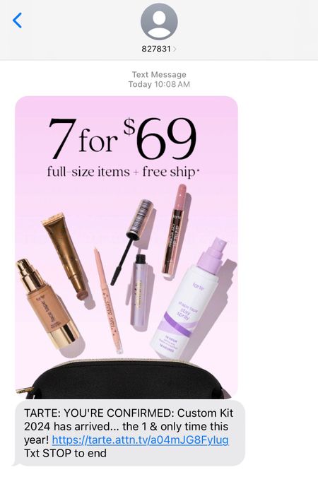 It’s that time again. Tarte’s bundle sale. 7 items all under $10 each. Full size  

#LTKbeauty #LTKsalealert