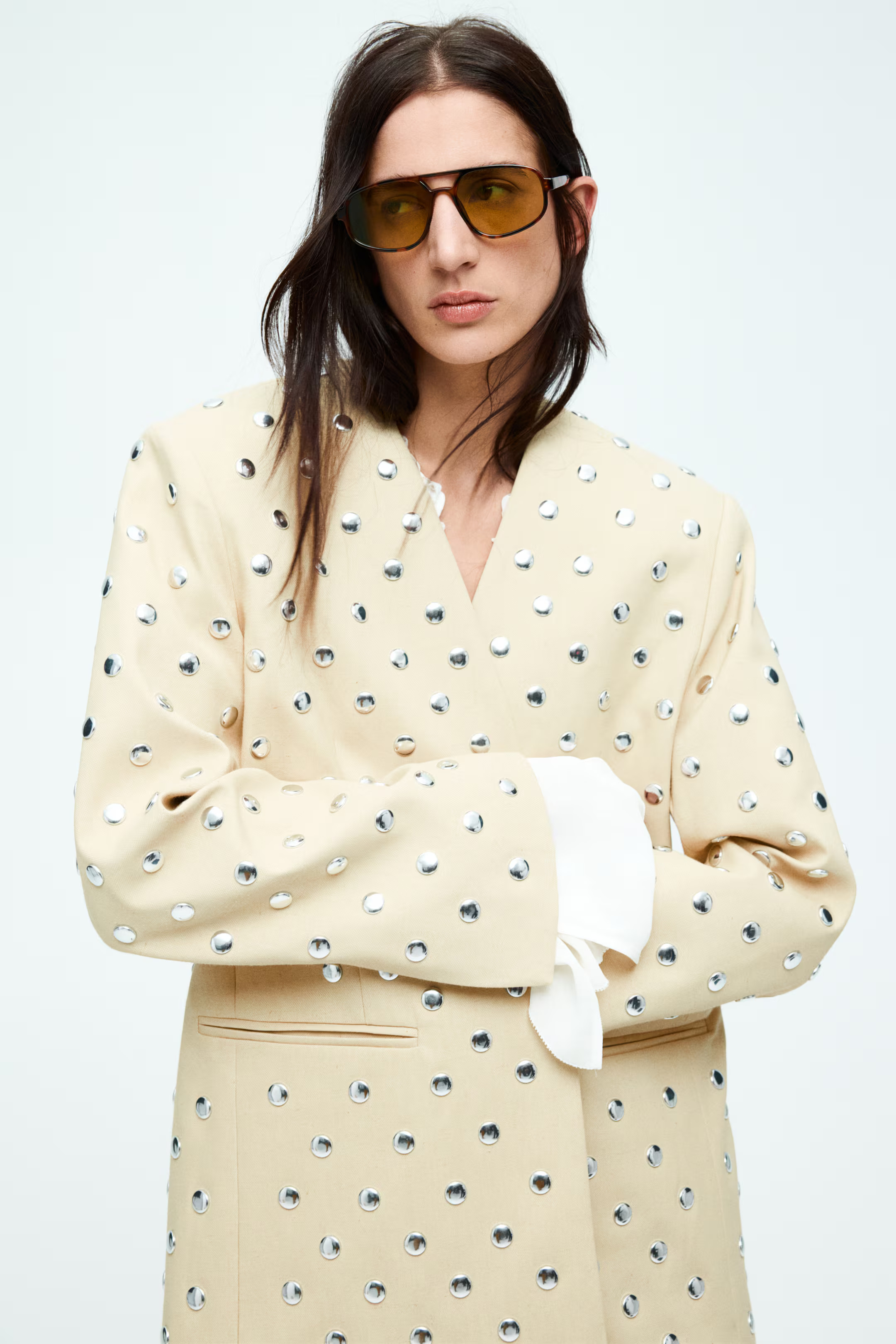 Studded blazer | H&M (UK, MY, IN, SG, PH, TW, HK)