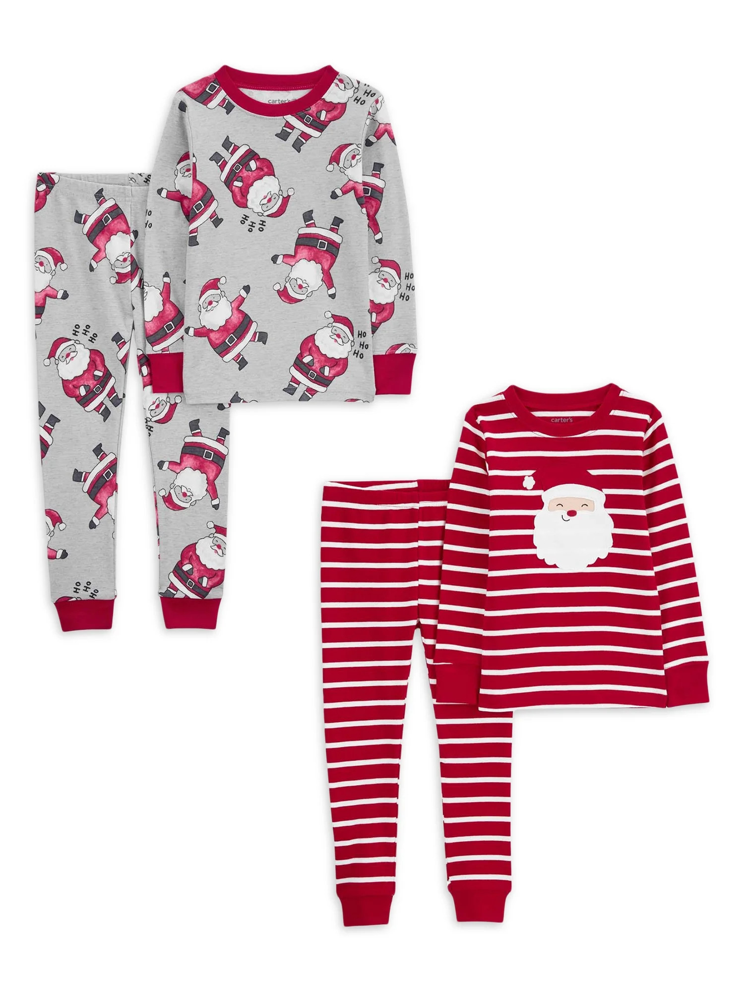 Carter's Child of Mine Baby and Toddler Unisex, Christmas Pajama Set, 2-Pack, Sizes 12M-5T | Walmart (US)