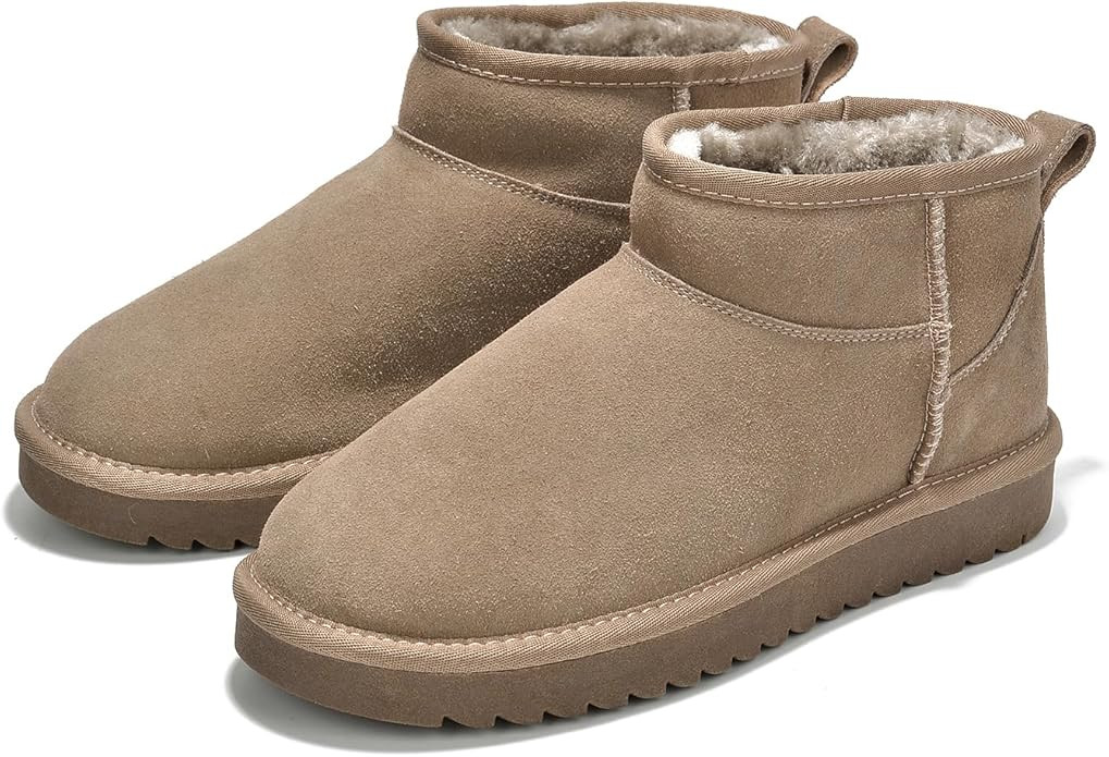 Project Cloud 100% Genuine Leather Ankle Boots for Women - Water Resistant with Memory Foam Insol... | Amazon (US)