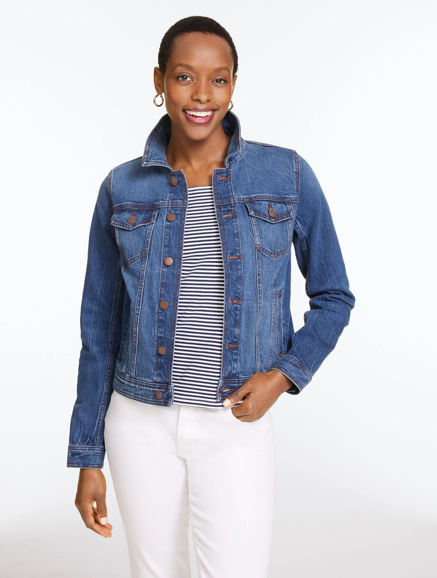 Classic Jean Jacket - Isla Wash | Talbots