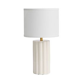 Scalloped Table Lamp (18") | Pottery Barn Teen