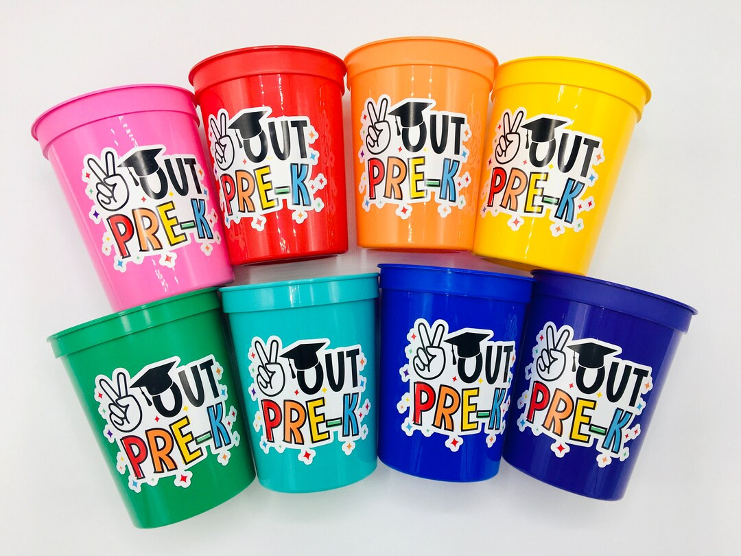 Preschool Graduation Cups, Pre K Graduation Cups, 2024 Preschool Cups Graduation Party Cups 2024 ... | Etsy (US)