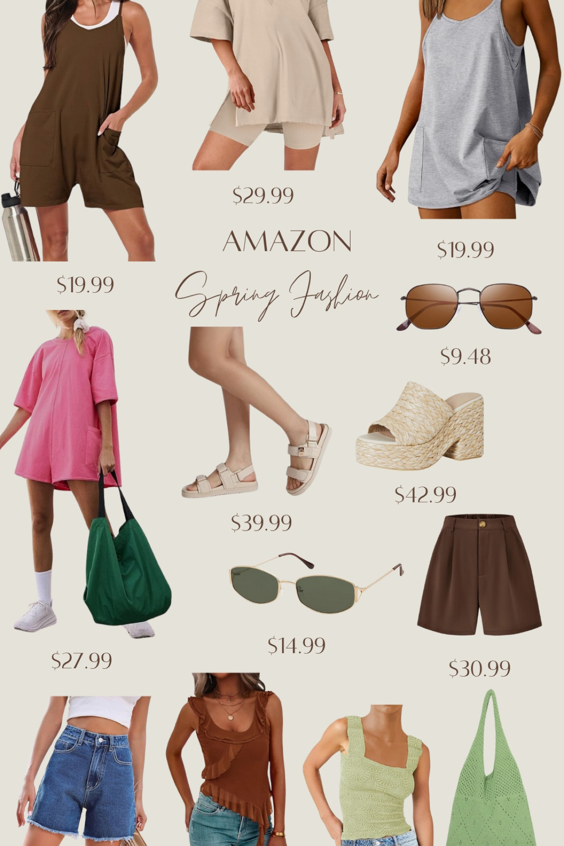 Amazon Spring Fashion 🌼

#LTKfindsunder50 #LTKstyletip #LTKSeasonal