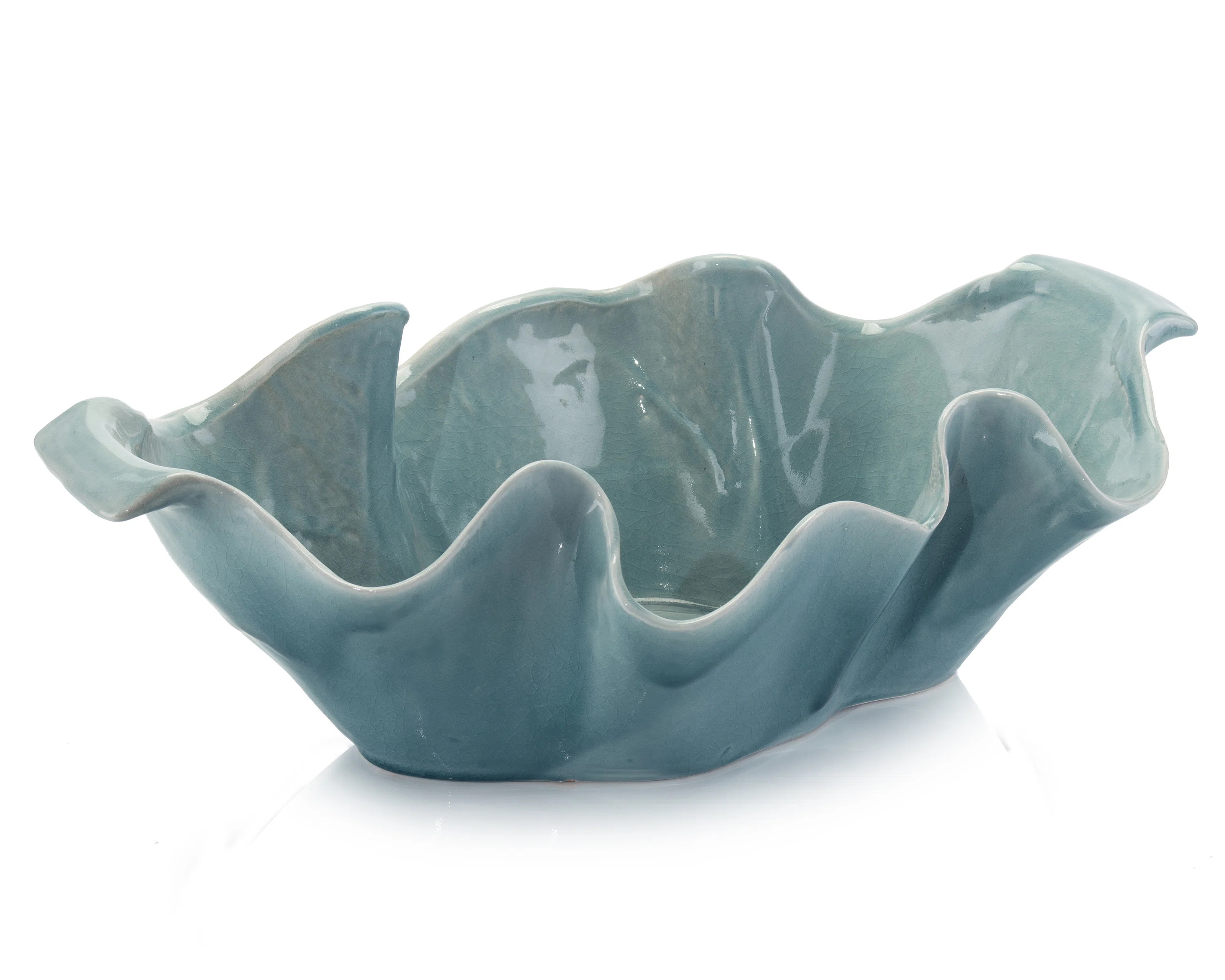 Aegean Sea Ceramic Decorative Bowl 1 | Wayfair North America