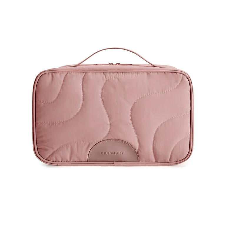 Bagsmart Unisex Large Capacity Toiletry Bag, Travel and Organizer Makeup Cosmetic Bag with Handle... | Walmart (US)