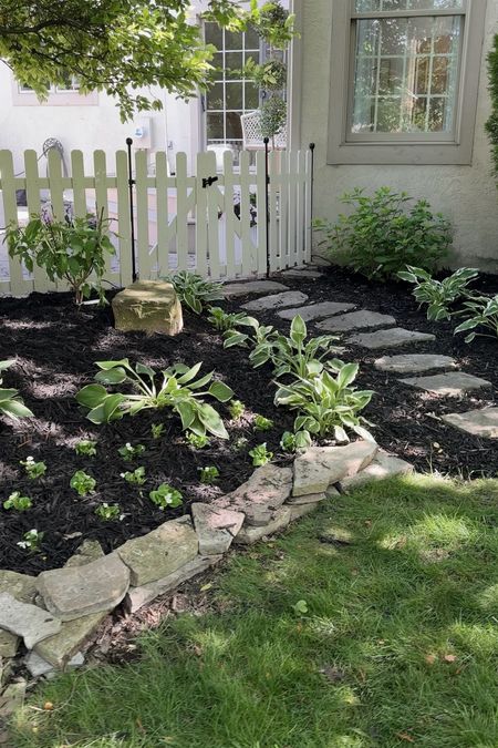 #ad We are loving how fresh and crisp our backyard garden beds are looking after adding Scotts NatureScapes black mulch. It was an easy weekend project that made a huge impact! @loweshomeimprovement #lowespartner

#LTKSummerSales #LTKHome #LTKSeasonal