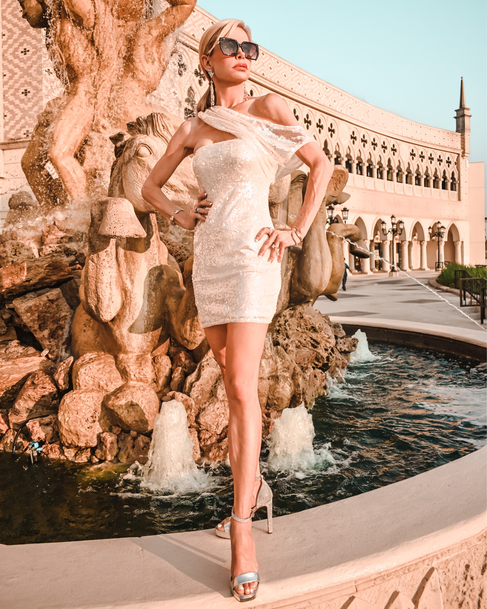 jane asymmetrical dress Superdown Jane Asymmetrical Dress