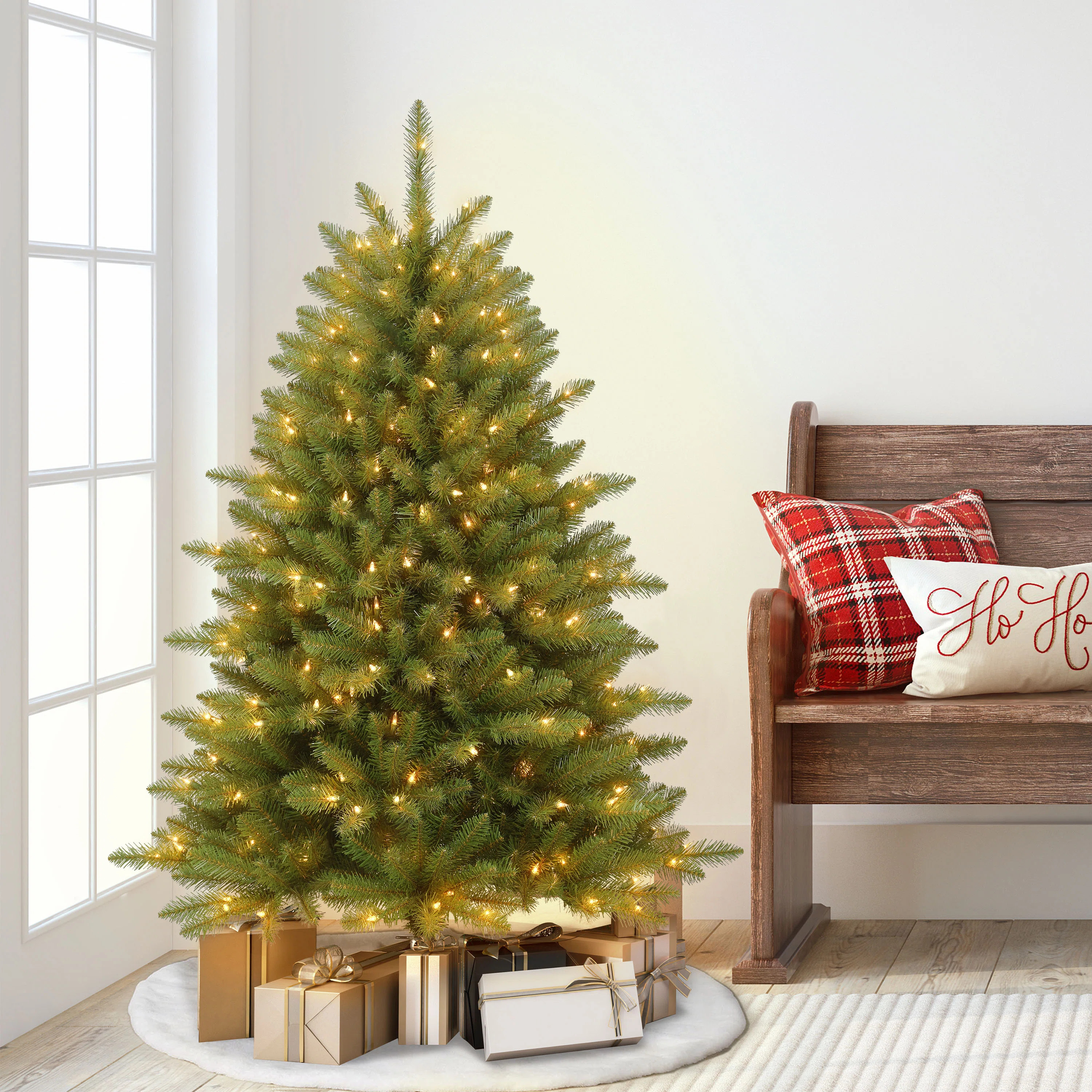 Lighted Artificial Fir Christmas TreeByThe Holiday Aisle®4.6Rated 4.6 out of 5 stars.180 Reviews | Wayfair North America