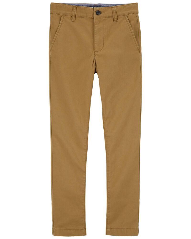 Slim-Stretch Flat Front Chinos | Carter's