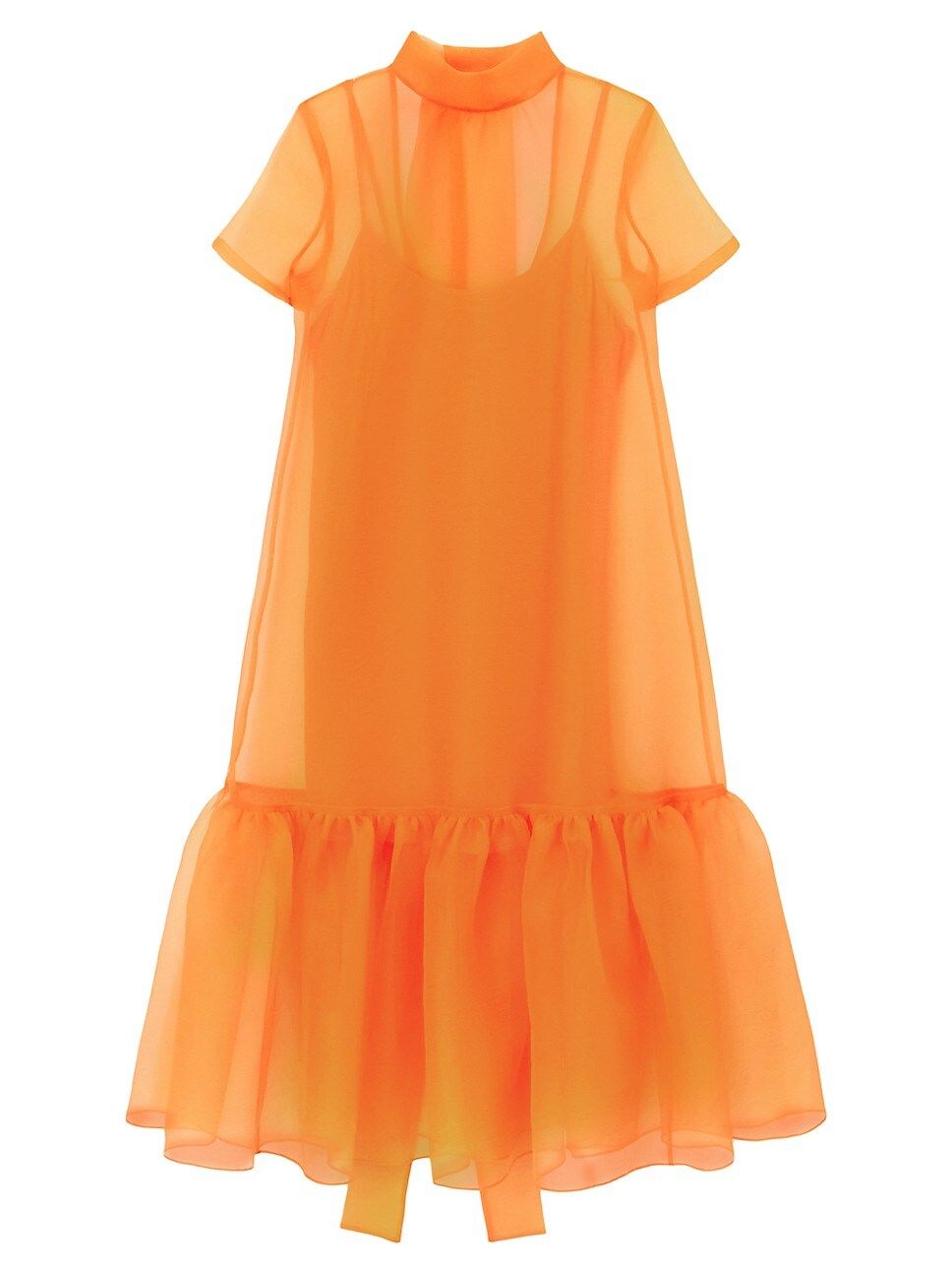 Calluna Chiffon Flounce Midi-Dress | Saks Fifth Avenue