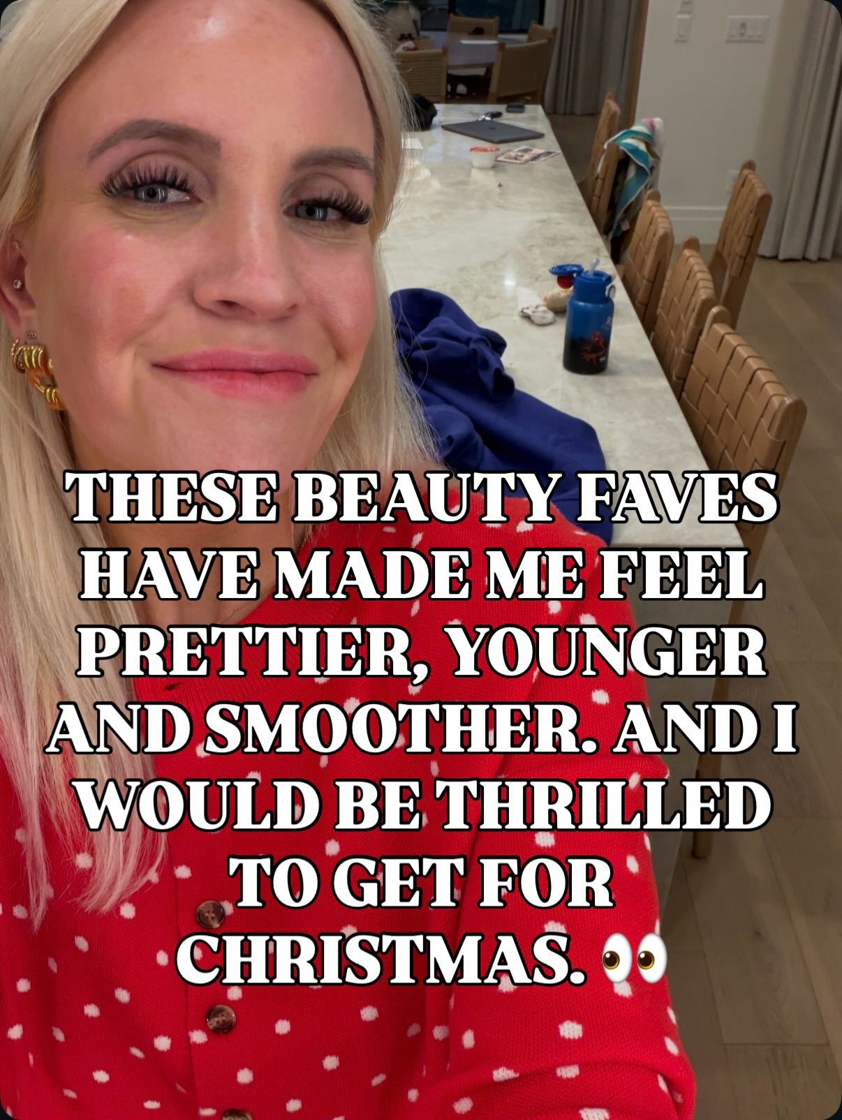 Comment SHOP and I’ll send links! Beauty favorites that have made me feel prettier, smoother and younger and would make great gifts! This year I really prioritized my skin and what is working and I’m so happy with all of these products