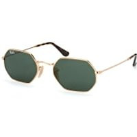 Ray-Ban Octagonal RB 3556N 001, Runde Sonnenbrille, Unisex, in Sehstärke erhältlich | Mister Spex (DE)