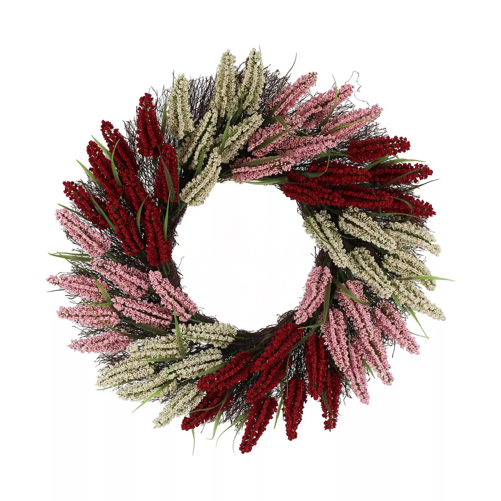Celebrate Together™ Valentine's Day Red Tri Color Artificial Wreath, Multi | Kohl's