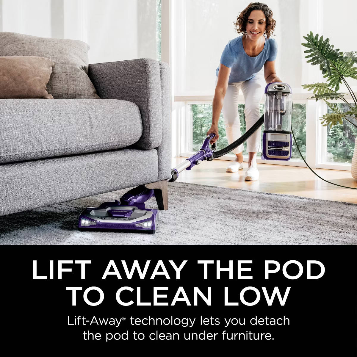 Shark Navigator Powered Lift-Away Upright Vacuum - NV586: HEPA Filter, Pet Hair, Swivel Head, Mul... | Target