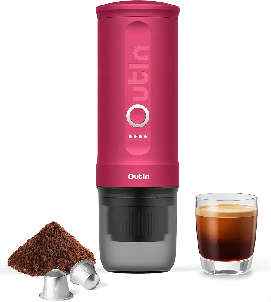 Outin Nano Portable Electric Espresso Machine, Travel Coffee Maker for Camping, Car Coffee Maker ... | Amazon (CA)