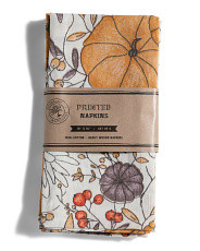 Set Of 4 Pumpkin Napkins | Shop By Room | Marshalls | Marshalls