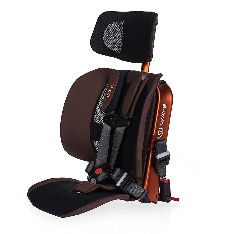 WAYB Pico Travel Car Seat (Golden Hour) Lightweight, Portable, Foldable - Perfect for Airplanes, ... | Amazon (US)
