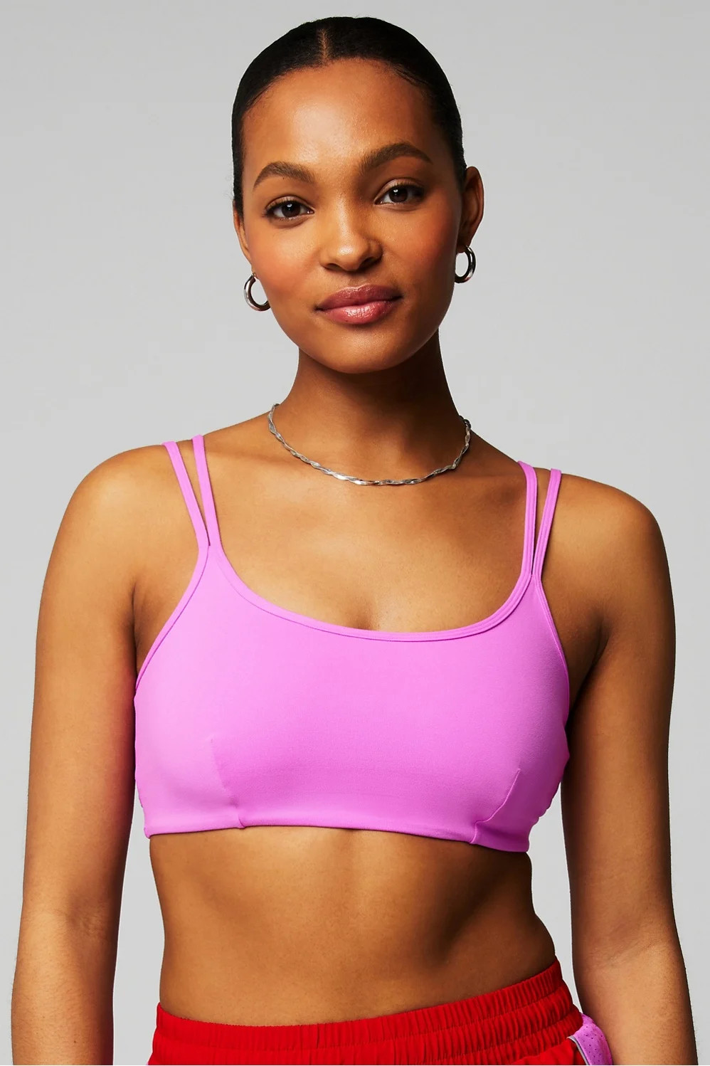 Low Impact Cross-Back Bra | Fabletics - North America
