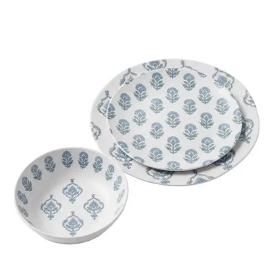 Majorca Melamine Dinnerware - Set of 4 | Cailini Coastal