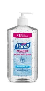 PURELL Advanced Hand Sanitizer Refreshing Gel, Clean Scent, 1 Liter Pump Bottle (Pack of 1) – 9632-0 | Amazon (US)