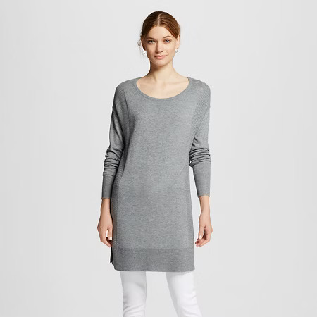 Women's Luxe Crew Neck Sweater Tunic - Mossimo™ | Target