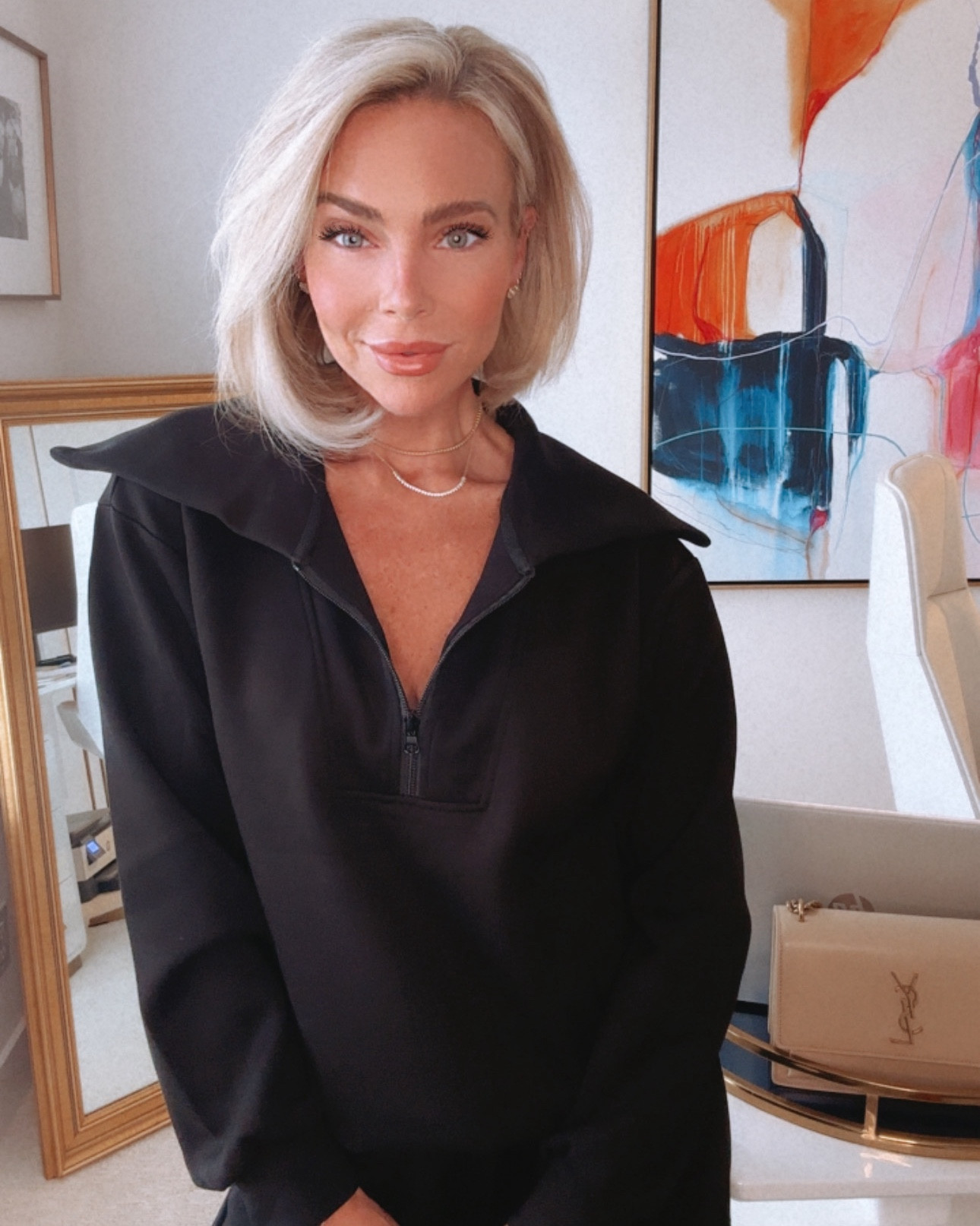 I am in sweatsuit heaven right now with these two buttery soft sweatsuits that feel like Spanx quality and LOOK SO GOOD 🔥 for 1/4 of the price!!! 🙌

*LINKED AWESOME NEW SNEAKS AND PLATFORMS PERFECT FOR THIS FIT!*

Wearing a SMALL in the black & grey sweatsuits! They run TTS to slightly oversized. 

The black sweatsuit is such a sporty & sexy sweatsuit with the quarter zip. The link shows it in blue but it comes in tons of colors. *YOU WILL LIVE IN THIS ONE*

The second sweatsuit is a more lounge style sweatsuit. It also comes in tons of colors and I love the cinched tummy area. It’s super flattering ✨🥂

If you’re looking for a fashionable, elevated sweatsuit go with the black option (navy on link below). If you’re looking for an at home lounge sweatsuit - either of these are great options, but I think you’d find yourself wearing the grey sweatsuit more at home than out and about. 

I wore this black sweatsuit out the other day to run errands and I got SO MANY COMPLIMENTS! Everyone was asking where it was from and they were shocked at the price point for how high quality it looks & feels. 

Both options you ladies will be THRILLED with. These may sellout so order while you can! By far the best sweatsuit I have found in a long time and I’d even go as far to say it feels equal to better than my expensive Spanx and Aviator Nation sweatsuits!

Sooooo sleek & fashionable. Love. It. All. 

Happy shopping, ladies! *ADD TO CART*

Xoxo-your girl for the latest beauty & fashion trends,
CeCe 🙏💣🔥🙌✨🥂😜⭐️😉👟😍

#LTKWorkWear #LTKMidSize #LTKVacationOutfits #CorMyerStyle #Concert #Vacation   #LTKSummerSales #LTKBacktoSchool  #LTKNYFW  #LTKFallSale 

#LTKFindsUnder50 #LTKFamily #LTKFindsUnder100 #LTKShoeCrush #LTKOver40 #LTKActive #LTKHome #LTKPlusSize #LTKTravel #LTKU #LTKBeauty #LTKVideo #LTKParties #LTKSeasonal #LTKMidsize #LTKBump #LTKSaleAlert #LTKStyleTip #LTKFitness