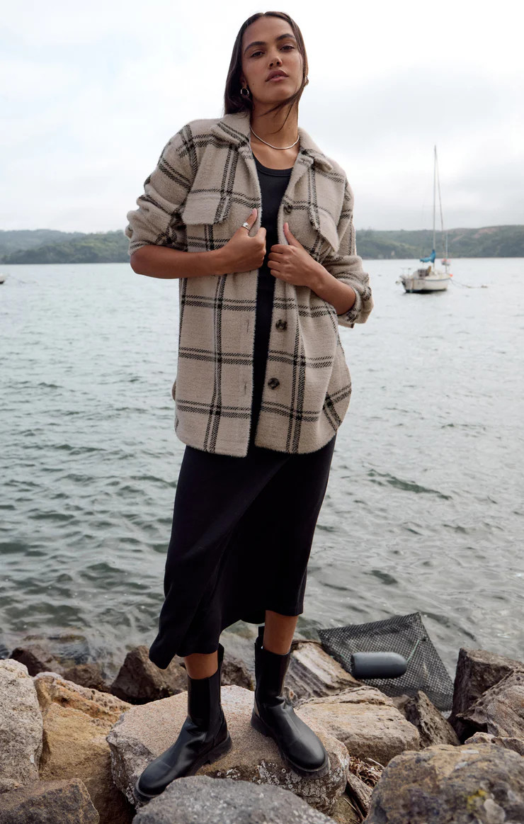 Plaid Tucker Shirt Jacket | Z Supply