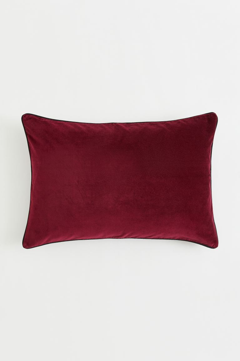 Cotton Velvet Cushion Cover | H&M (US + CA)