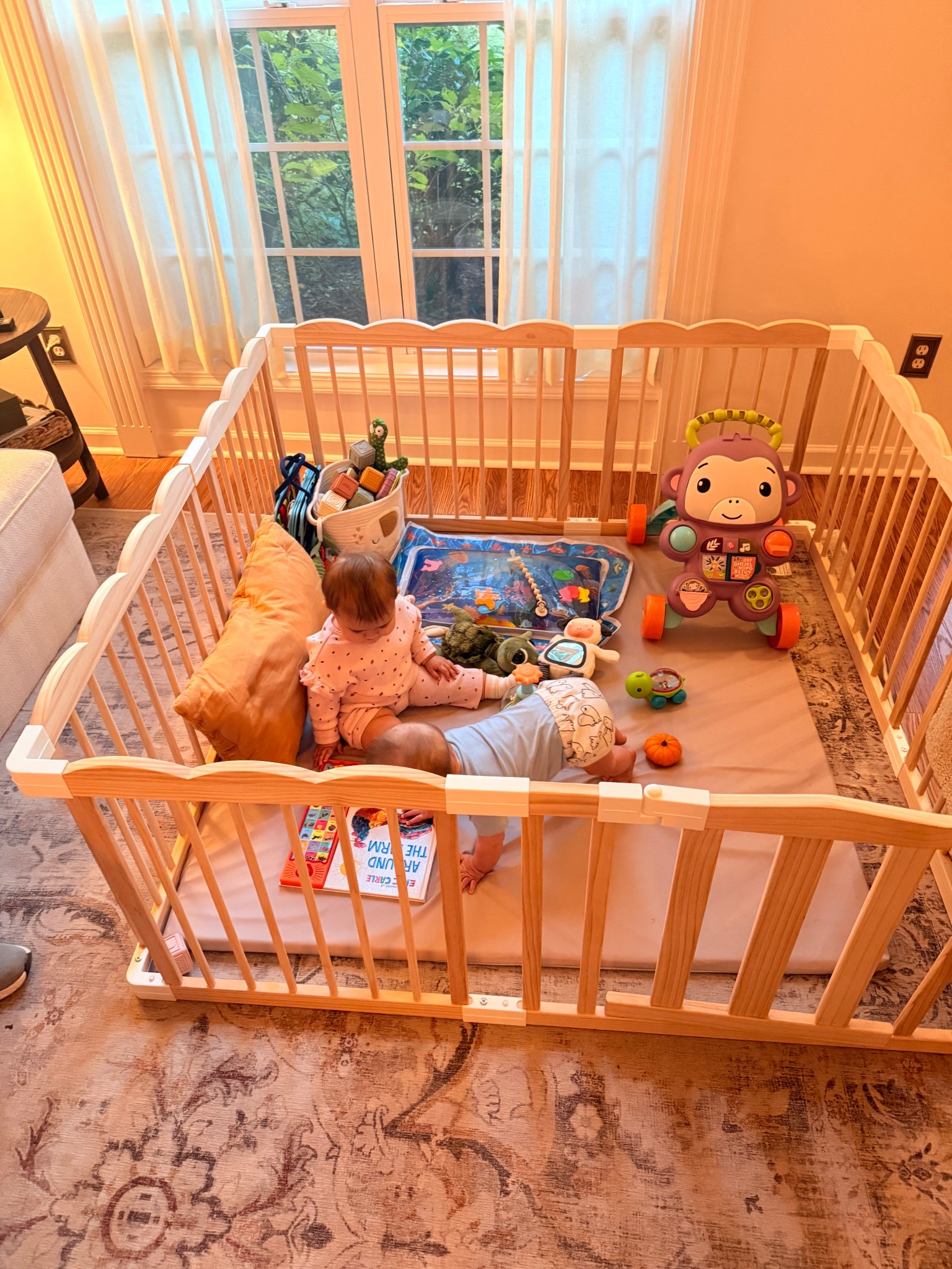 BABY PLAYPEN WITH FOAM MAT & THE PURPLE MONKEY WALKER 💜✨

#LTKBaby #LTKSaleAlert #LTKBump